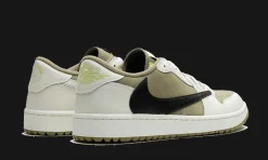 Air Jordan 1 Retro Low Golf Travis Scott Neutral Olive<Air Jordan Best