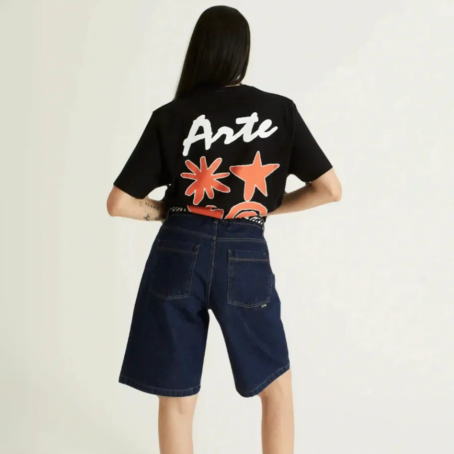 Short Belt Dark Wash<Arte Clearance