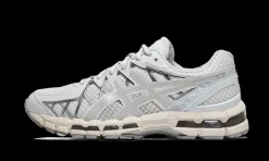 Gel-Kayano 20 White Pure Silver<ASICS Outlet