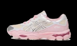 Gel-NYC Kicki Yang Zhang Pink Cream Pure Silver<ASICS Sale