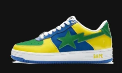 Sta Low Blue Yellow<Bape Hot