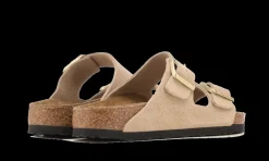 Arizona Suède Narrow Sandcastle<Birkenstock Sale