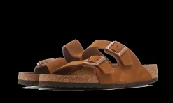 Arizona Suède Regular Mink<Birkenstock Hot