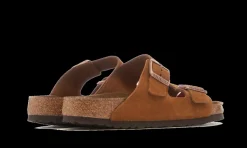 Arizona Suède Regular Mink<Birkenstock Hot