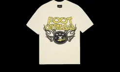 Foot On The Gas T-Shirt Vanilla White<Broken Planet Fashion