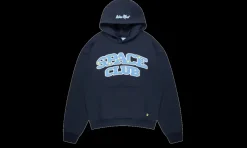 Space Club Hoodie Outer Space Blue<Broken Planet Fashion