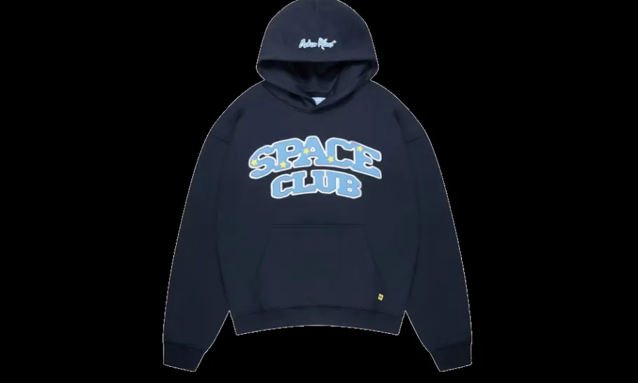 Space Club Hoodie Outer Space Blue<Broken Planet Fashion