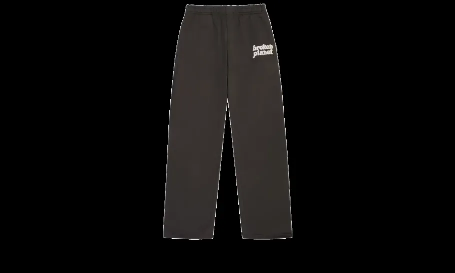 Straight-Leg Sweatpants Soot Black<Broken Planet Outlet