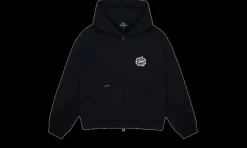 Sun Zip-Up Hoodie Midnight Black<Broken Planet Hot