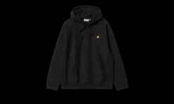 Hooded Sweatshirt American Script Black<Carhartt WIP Outlet