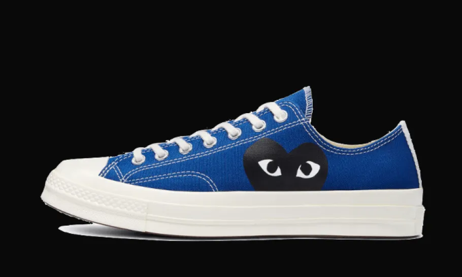 Chuck Taylor All-Star 70s Ox Comme des Garçons PLAY Blue Quartz<Converse Sale