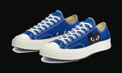Chuck Taylor All-Star 70s Ox Comme des Garçons PLAY Blue Quartz<Converse Sale