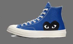 Chuck Taylor All-Star 70s Hi Comme des Garçons PLAY Blue Quartz<Converse Best