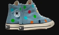 Chuck Taylor All-Star 70s Hi Golf Wang Denim Polka Dots<Converse Fashion