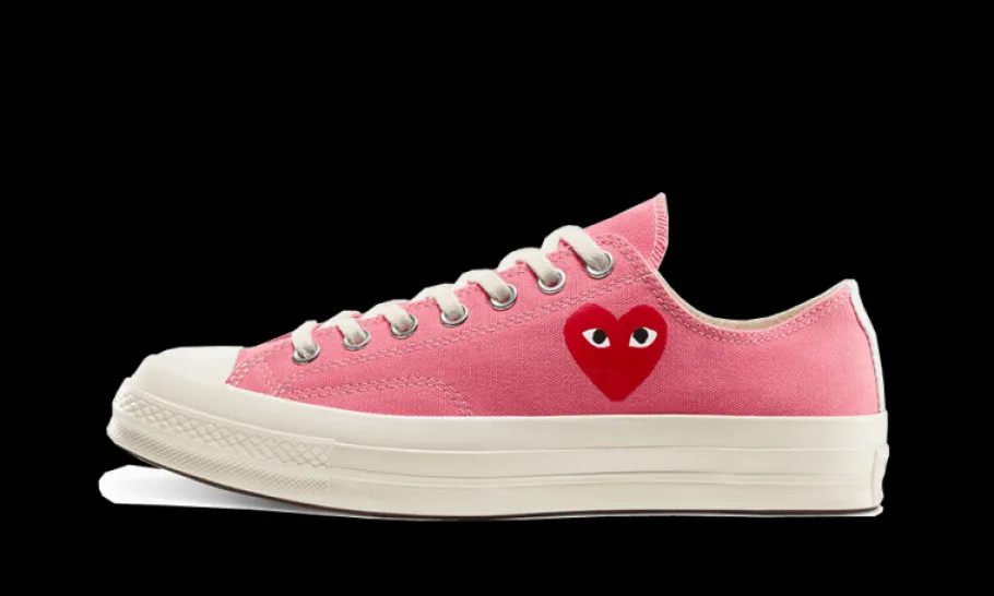 Chuck Taylor All-Star 70s Ox Comme des Garçons PLAY Bright Pink<Converse Hot