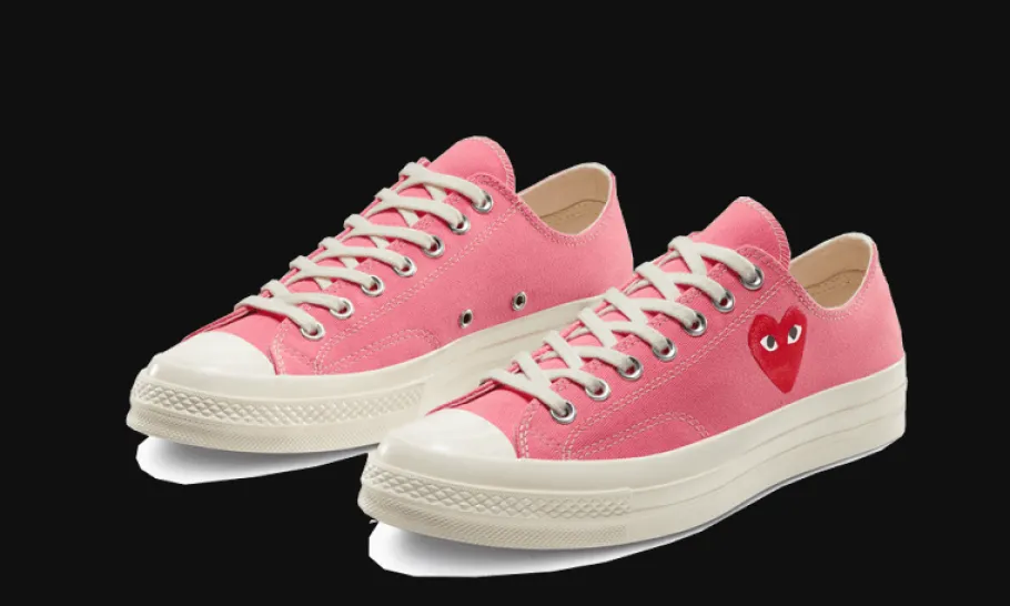 Chuck Taylor All-Star 70s Ox Comme des Garçons PLAY Bright Pink<Converse Hot
