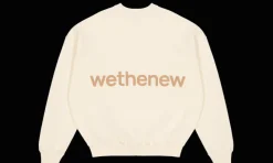 Crewneck L'Uniforme Beige<wtn. Clearance