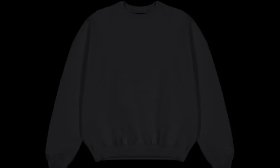 Crewneck L'Uniforme Black<wtn. Fashion