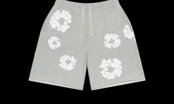 Cotton Wreath Short Grey<Denim Tears Sale