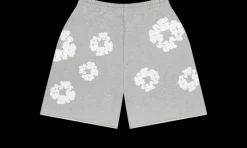 Cotton Wreath Short Grey<Denim Tears Sale