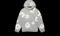 Hoodie The Cotton Wreath Grey<Denim Tears Clearance