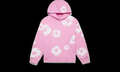 Hoodie The Cotton Wreath Pink<Denim Tears New
