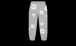 Sweatpant The Cotton Wreath Grey<Denim Tears Fashion