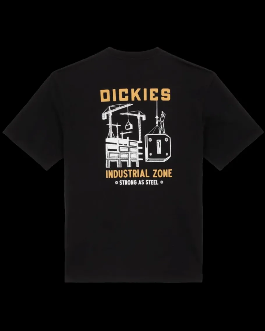 Industrial Zone T-Shirt Black<Dickies Outlet
