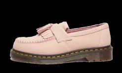 Adrian Nubuck Leather Tassle Loafers Power Pink<Dr. Martens Best