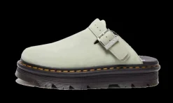 Mules ZebZag Green Suede<Dr. Martens Online
