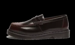 Penton Arcadia Leather Loafers Cherry Red<Dr. Martens Online