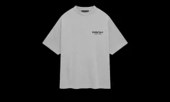 Jersey Crewneck T-Shirt Light Heather Gray<Fear of God New
