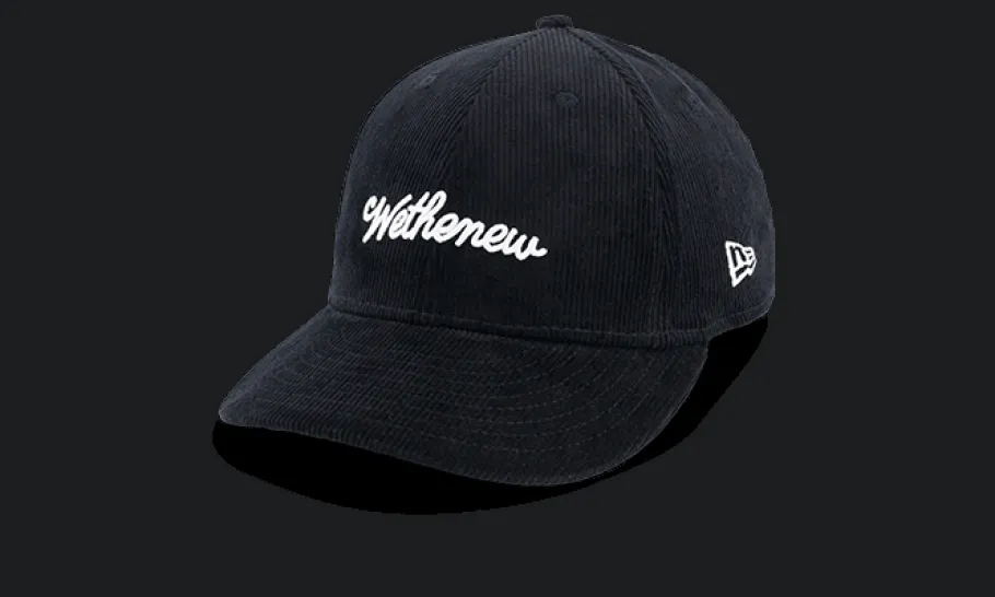 59FIFTY Low Profile Black Corduroy Cap<wtn. Outlet