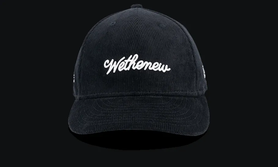 59FIFTY Low Profile Black Corduroy Cap<wtn. Outlet