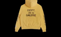 Logo Hoodie Yellow<Gallery Dept Online