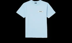 Le T-Shirt Gros Grain Blue<Jacquemus Online