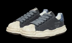 Blakey OG Sole Over-Dyed Canvas Low Navy<Maison Mihara Yasuhiro Fashion