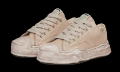 Hank OG Sole Over-Dyed Canvas Low Brown<Maison Mihara Yasuhiro Outlet