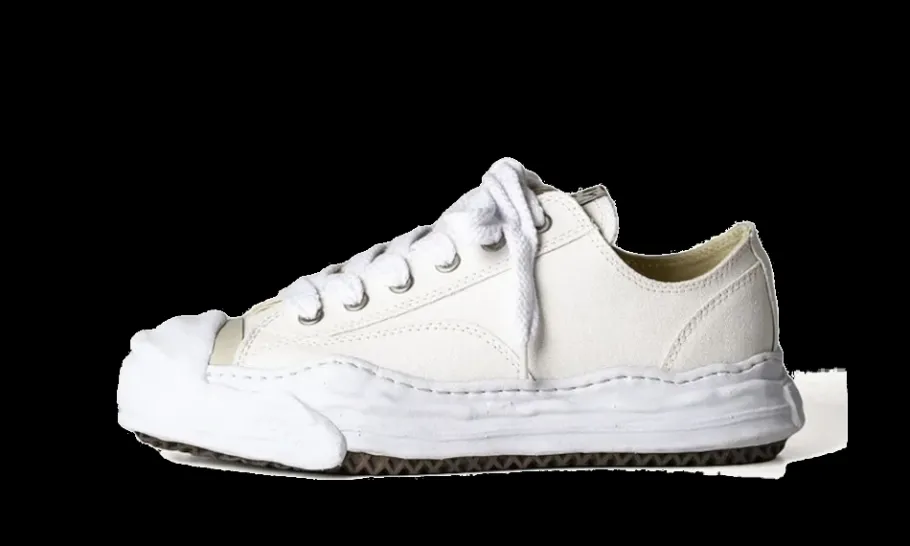 Hank OG Sole Canvas Low White<Maison Mihara Yasuhiro Clearance
