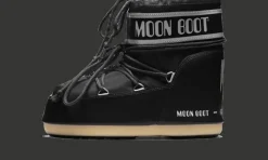 Icon Low Black Nylon<Moon Boot Best