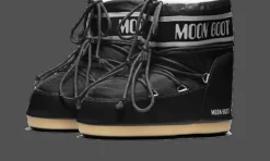 Icon Low Black Nylon<Moon Boot Best