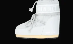 Icon Low Glacier Grey Nylon<Moon Boot Fashion