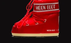 Icon Low Red Nylon<Moon Boot Best
