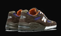 990 V2 Made In Usa Brown Purple<New Balance Discount