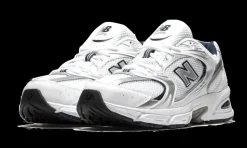 530 White Grey Navy<New Balance Hot