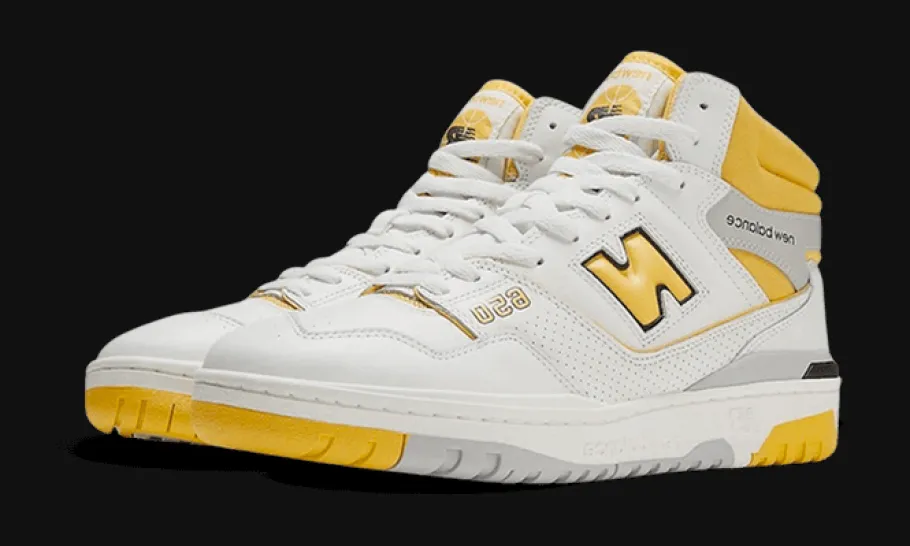 650R White Yellow<New Balance Fashion