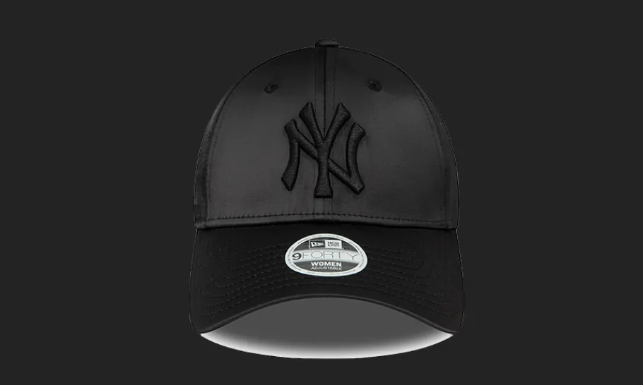 9FORTY New York Yankees Black Satin<New Era Discount