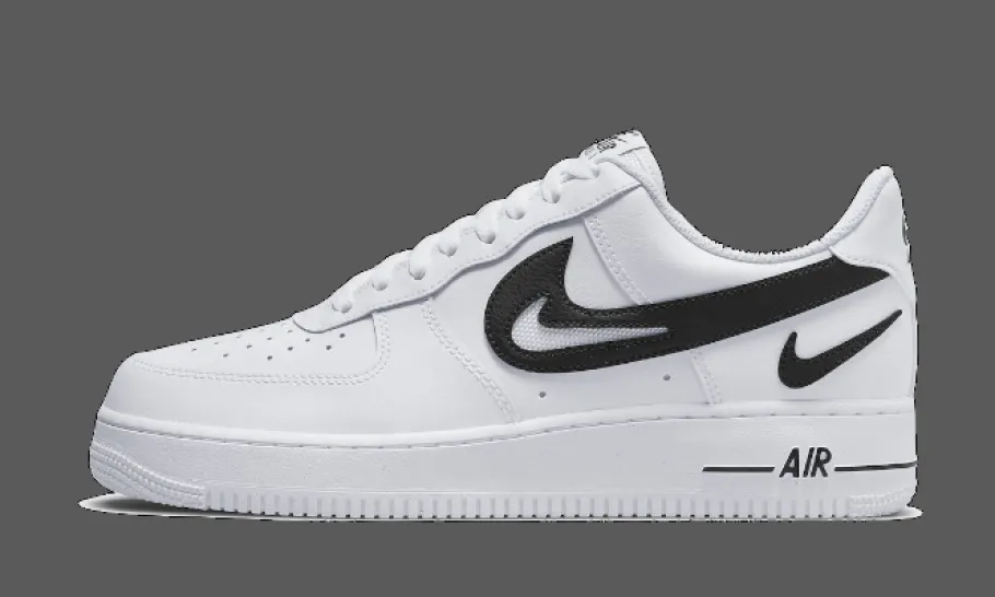 Air Force 1 Low '07 FM Cut Out Swoosh White Black<Nike Clearance