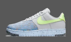 Air Force 1 Low Crater Pure Platinum Barely Volt<Nike Online