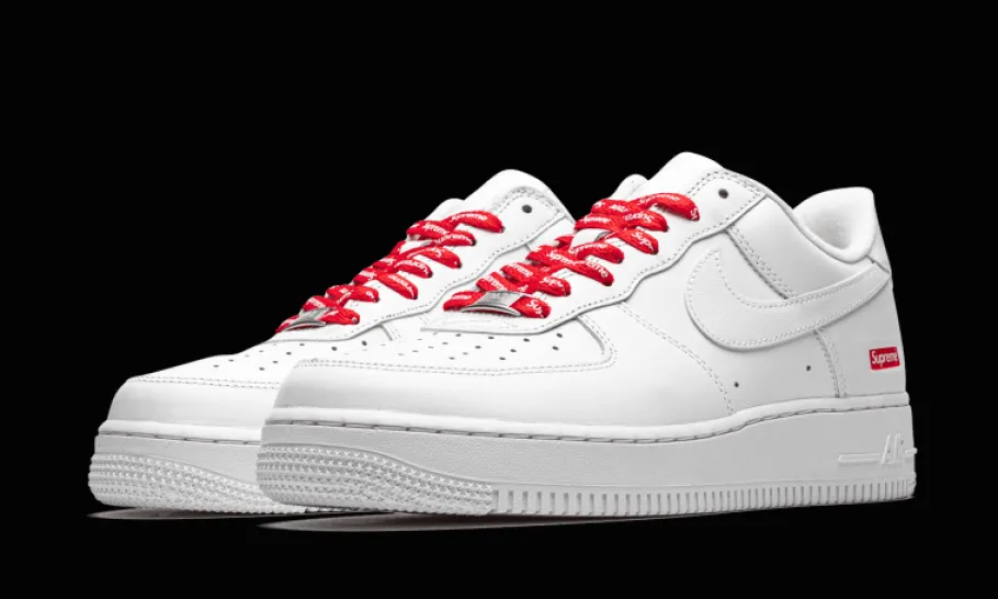 Air Force 1 Low White Supreme<Nike Sale
